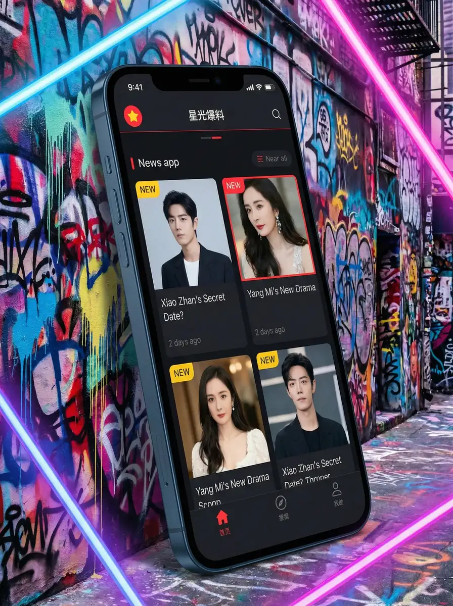 爆料网 APP界面展示 - 掌上吃瓜神器
